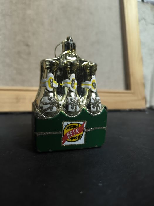 Enfeite de Natal Garrafas de Cerveja
Este enfeite de Natal tem o forma