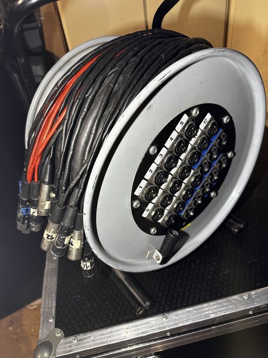 Multicore xlr Pyta 16/8 35m