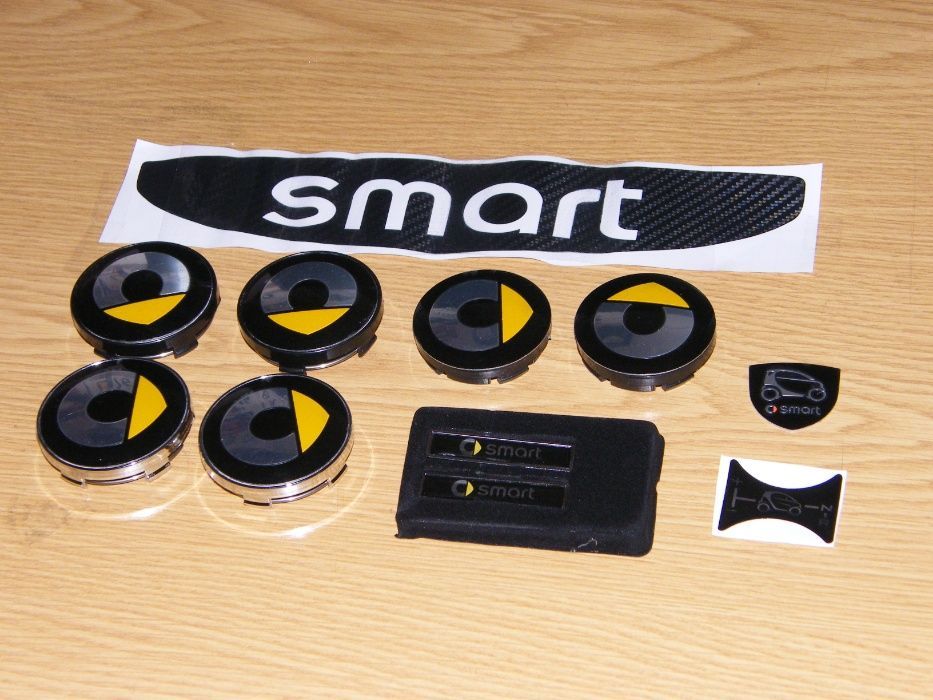 Centros jante rodas SMART | Acessórios | Capas chave | Almofadas cinto