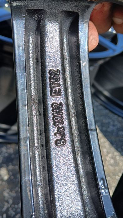 18" Audi oryginal 5x112  9j et52  A3 A4 A6 TT  czarny polysk Idealne