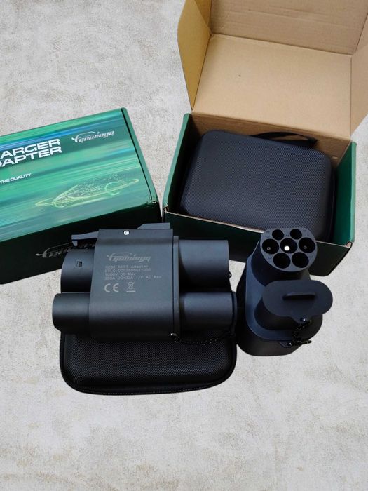 Адаптер CCS2–CCS1 500A 1000V DC/AC GUWIEYG для авто з США
