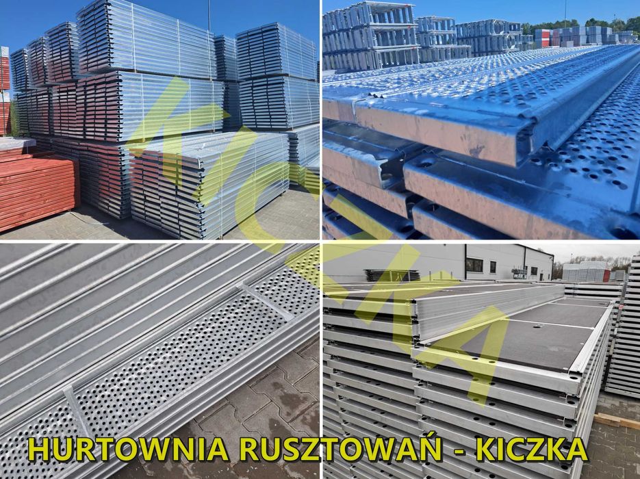 RUSZTOWANIA Elewacyjne RUSZTOWANIE Typ Plettac 8,5m x 30m - HURTOWNIA