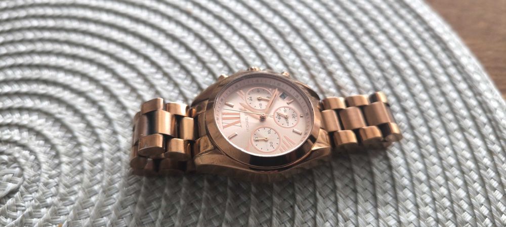 Zegarek Michael Kors MK5799 różowe złoto