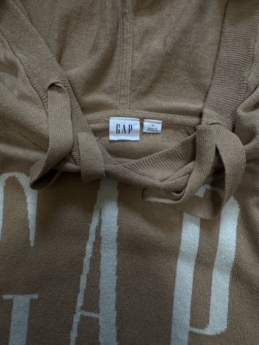 Худі gap коричневий розмір s з капюшоном