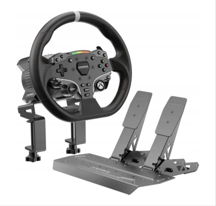 Kierownica SimRacing Moza R3 rozbudowana