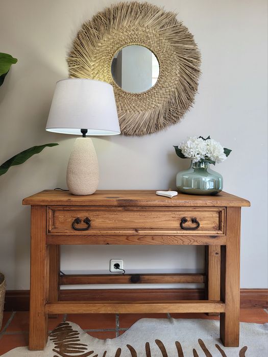 consola, aparador, mesa, mexicano, rustico