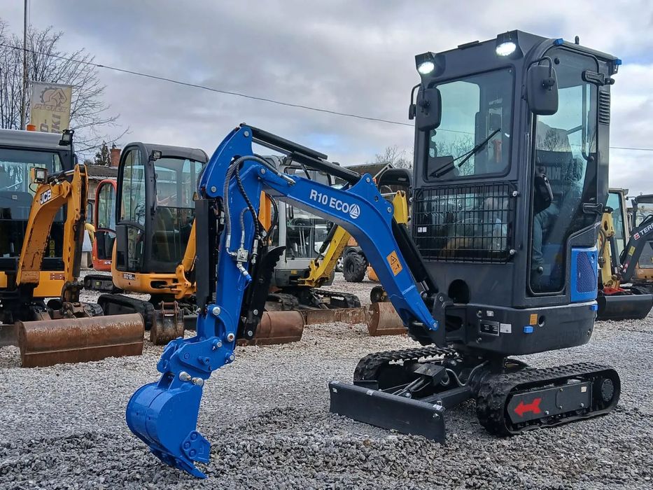 Kubota Rippa R10ECO  NOWA Minikoparka RIPPA R10 ECO 1000kg mega wyposażenie Kabina Leasing