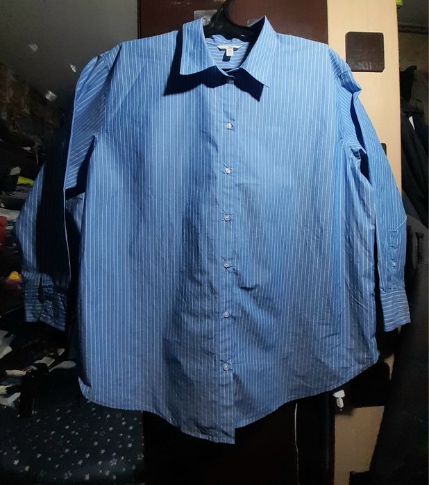 Ого-го какой размерчик Мужская рубашка большой размер, сорочка батал