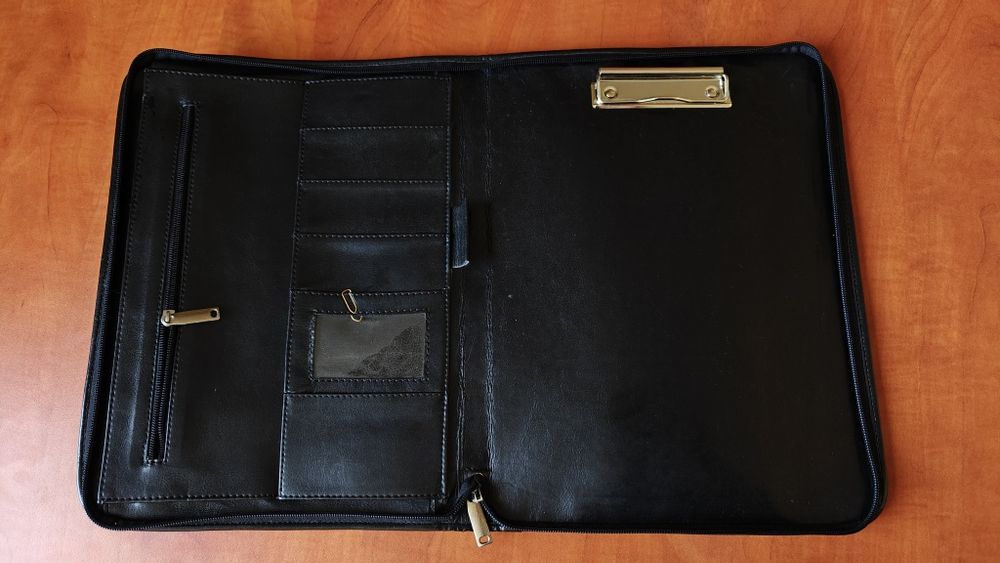 Aktówka, teczka skórzana