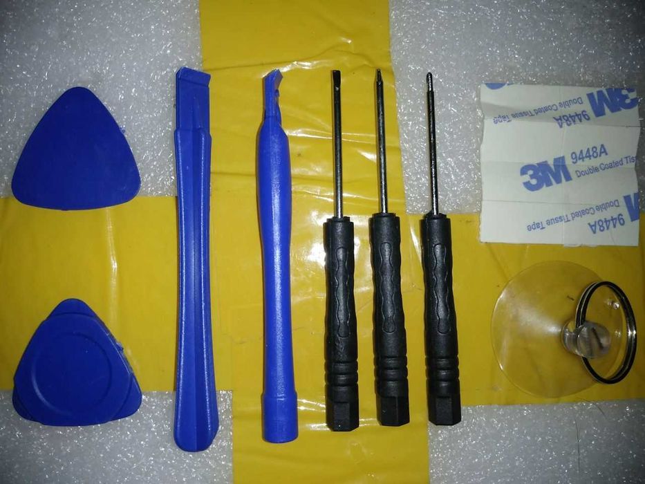 Комплект инструментов для ремонта смартфонов  планшетов телефонов 9шт