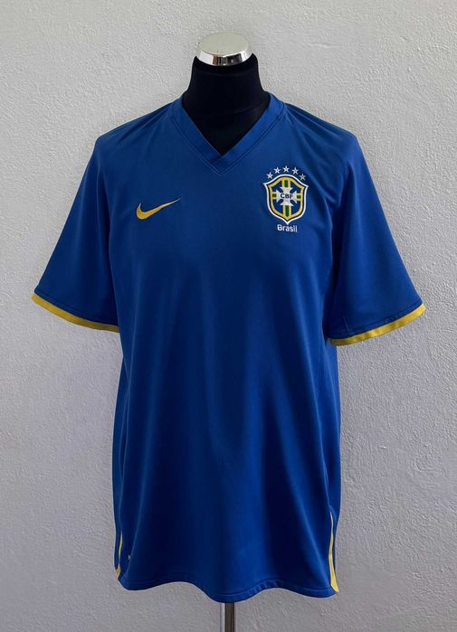 Koszulka Piłkarska Brazylia 2008 Nike Roz. L