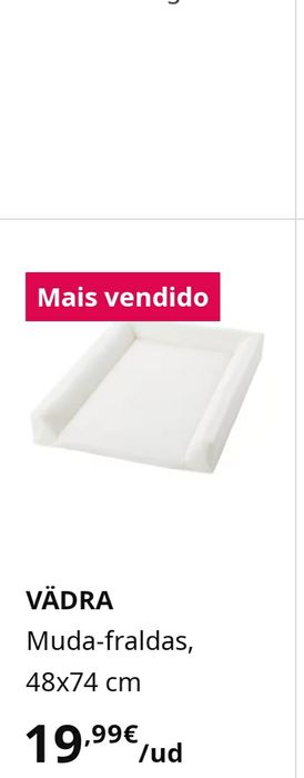 Móvel  para muda fraldas Ikea