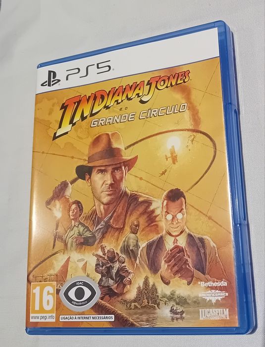 Indiana Jones and Great Circle PS5 - semi-novo (venda para o futuro)