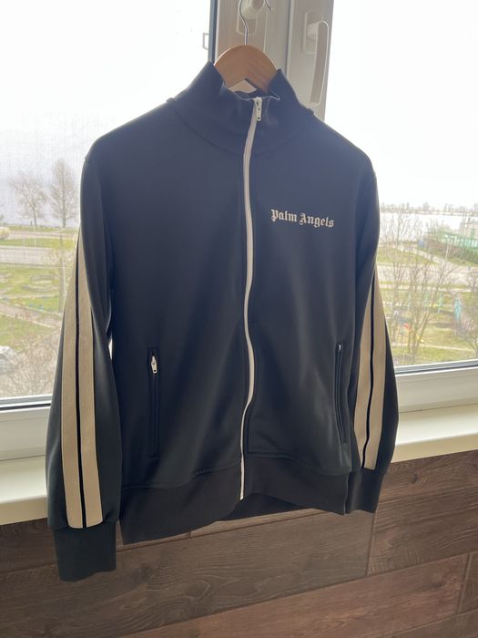 palm angels grey zip