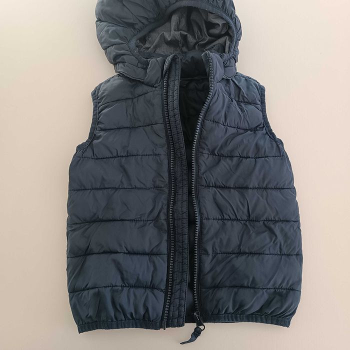 Kamizelka H&M rozmiar 92 kaptur na rzep
