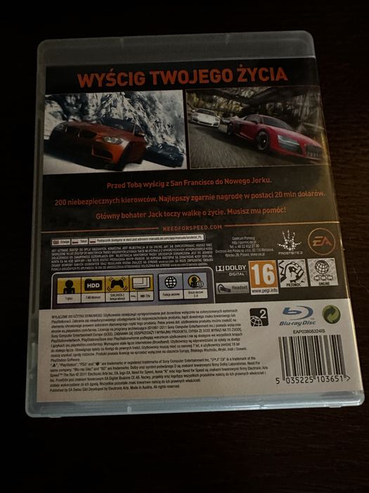 Need for speed The Run PS3