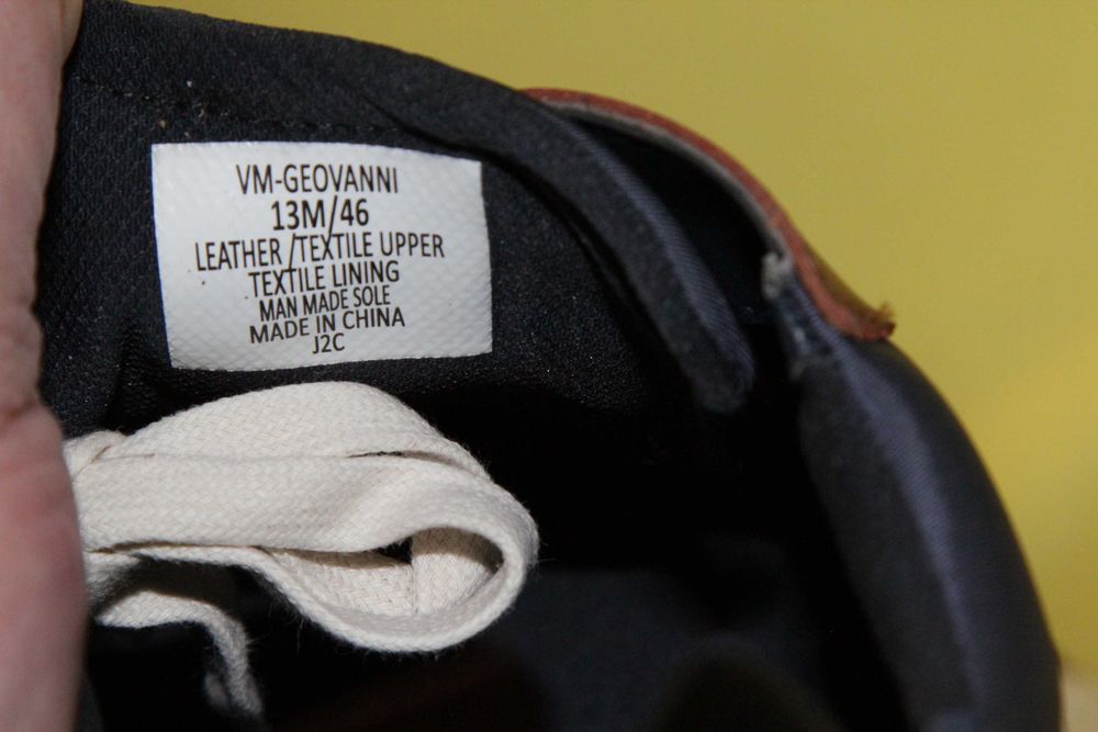 Лофери чоловічіVince Camuto, розмір 47