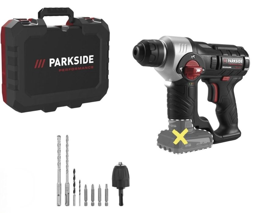 Berbequim Martelo Parkside performance 12V