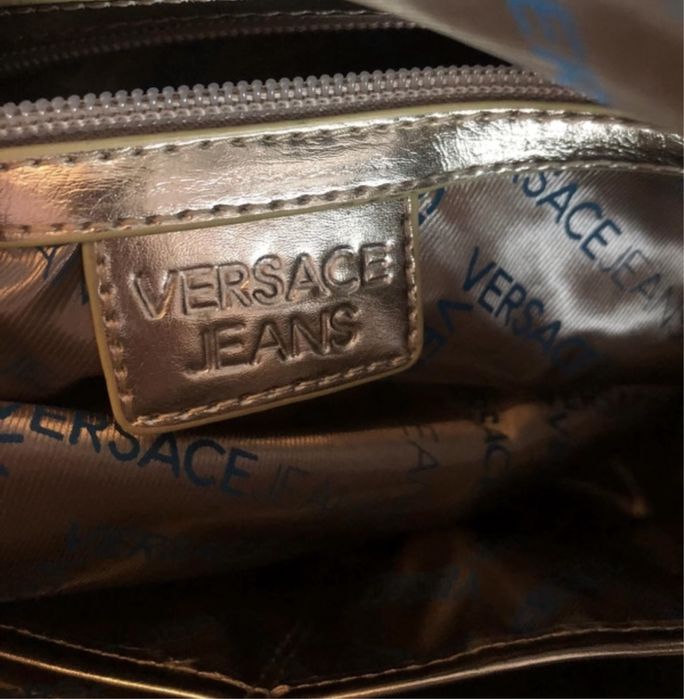 Mala Versace Jeans Original Rosa e Bege