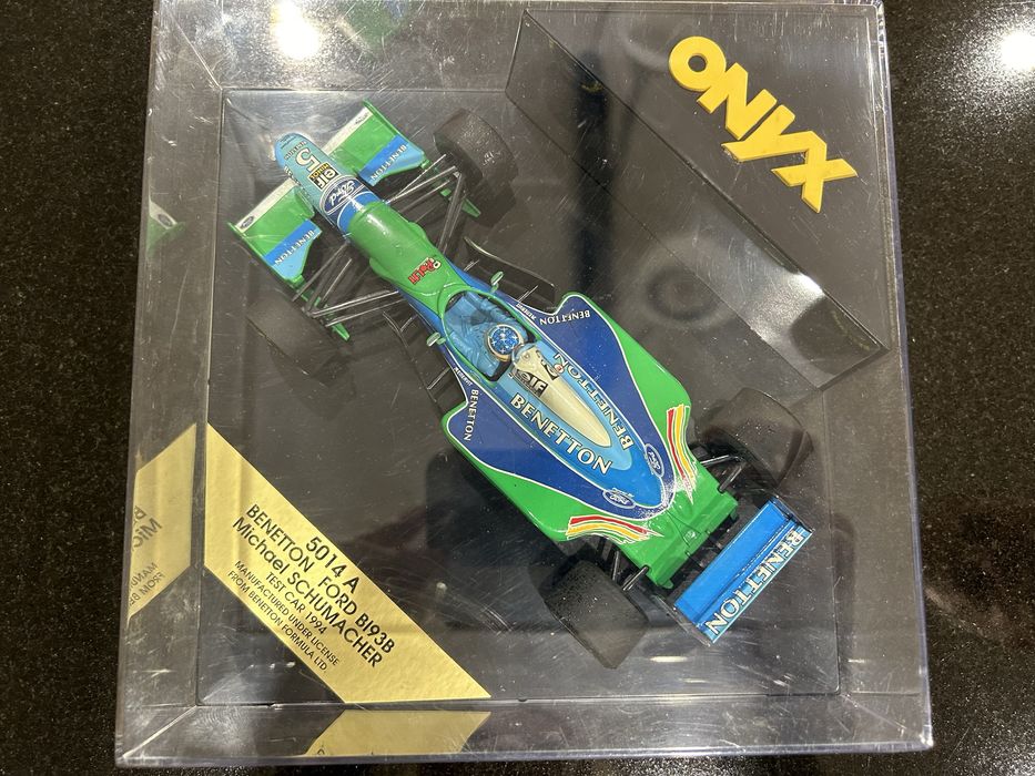 5014 A BENETTON FORD B193B Michael Schumacher Test Car 1994
