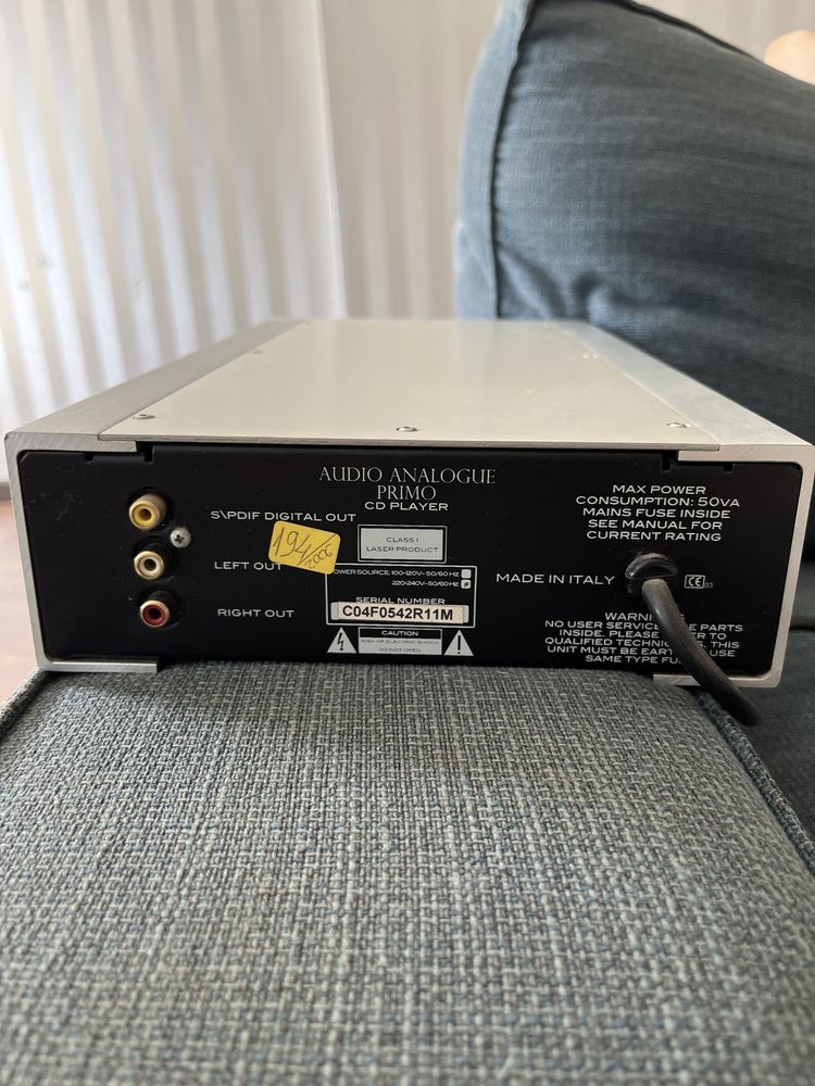 CD player Audio Analogue Primo Loures • OLX Portugal