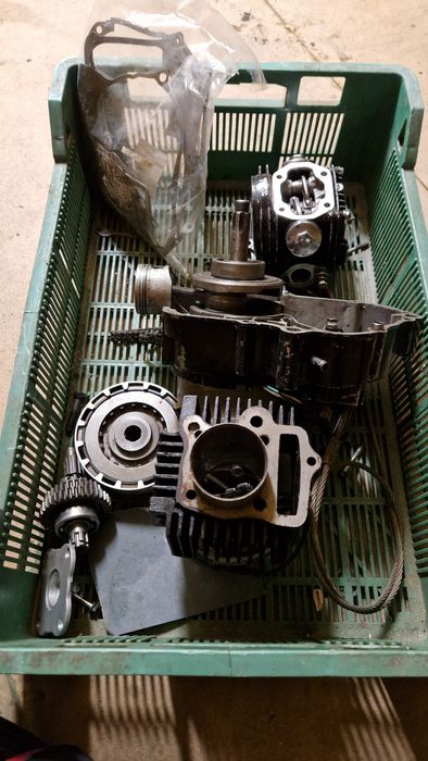 Czesci silnika 125ccm Chinski Cross