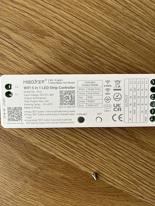 MiBOXER WL5 WiFi 5 в 1 Контроллер світлодіодна стрічка