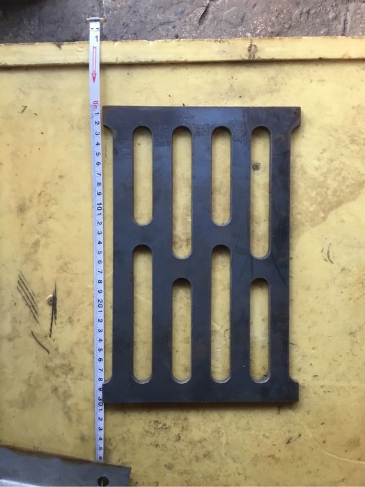 Колосник сталевий 20 на 30 см