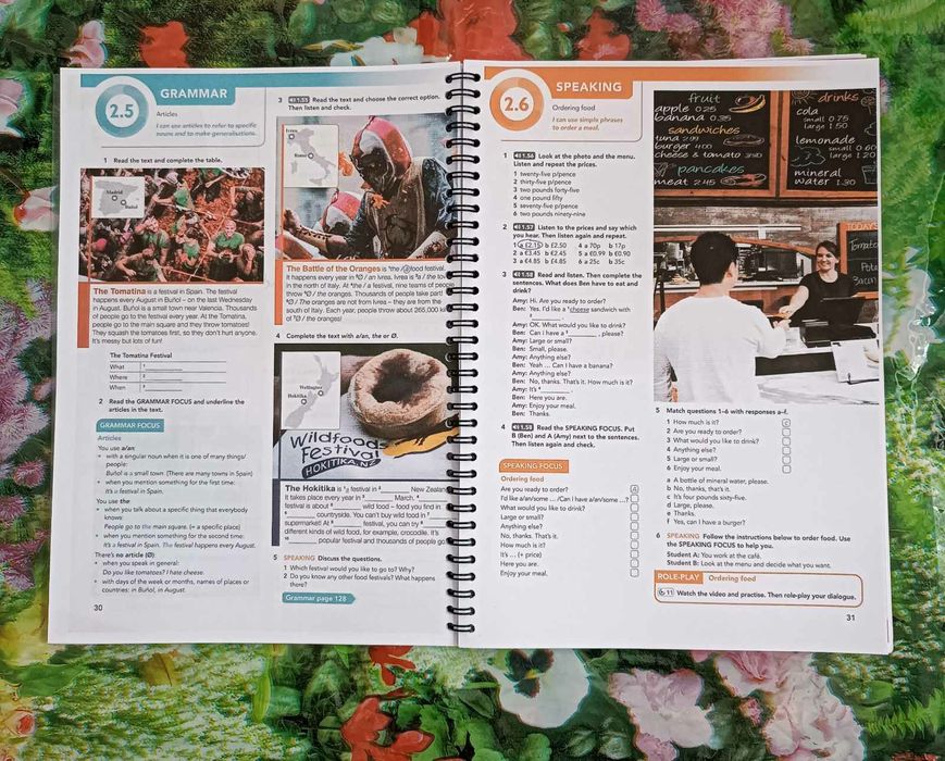 Focus 1 second edition student's book+workbook