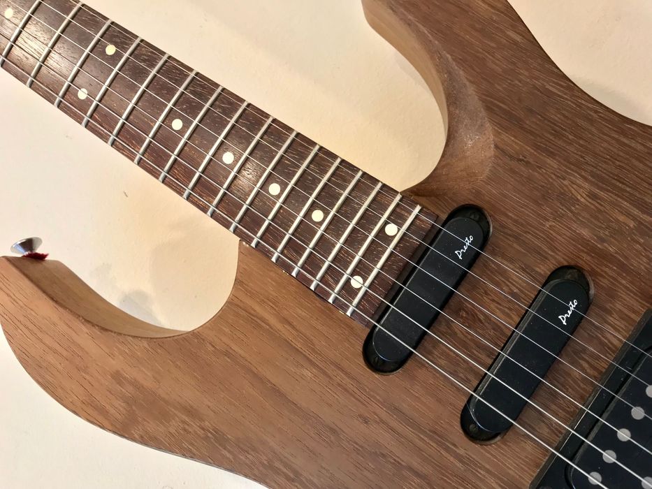 Presto Lang gitara elektryczna HSS 24 progi tremolo z blokadą strun, Polska