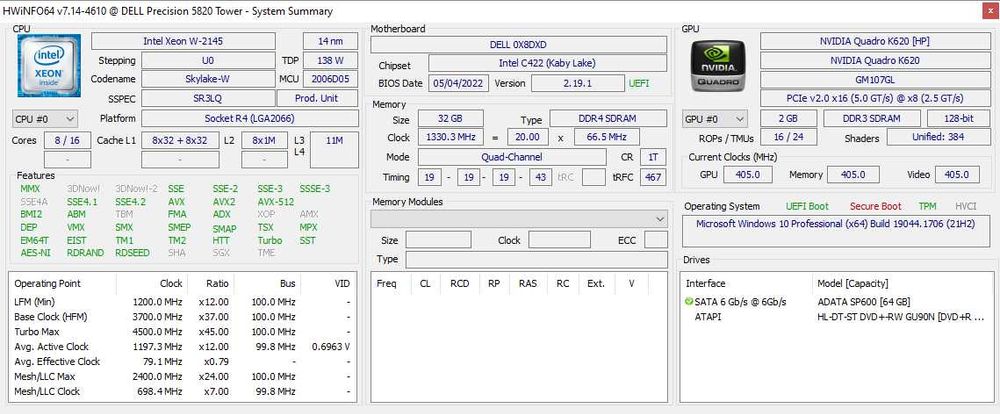 Продам Dell Precision Tower 5820 W-2145/безRAM/безSSD/безВідео
