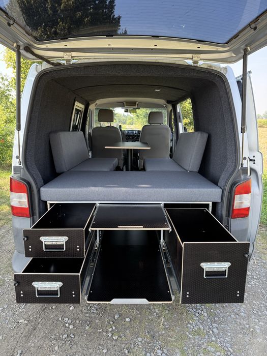 Zabudowa kempingowa kamper Box t5 t6 transporter