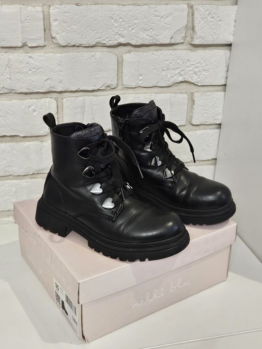 Botki kozaczki skórzane Nelli Blu r. 36