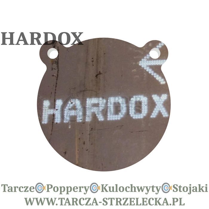 Tarcza strzelecka gong popper strzelecki miś 250 mm HARDOX 550