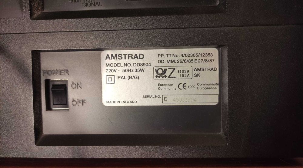 NA CZĘŚCI Magnetowid Amstrad Double Decker