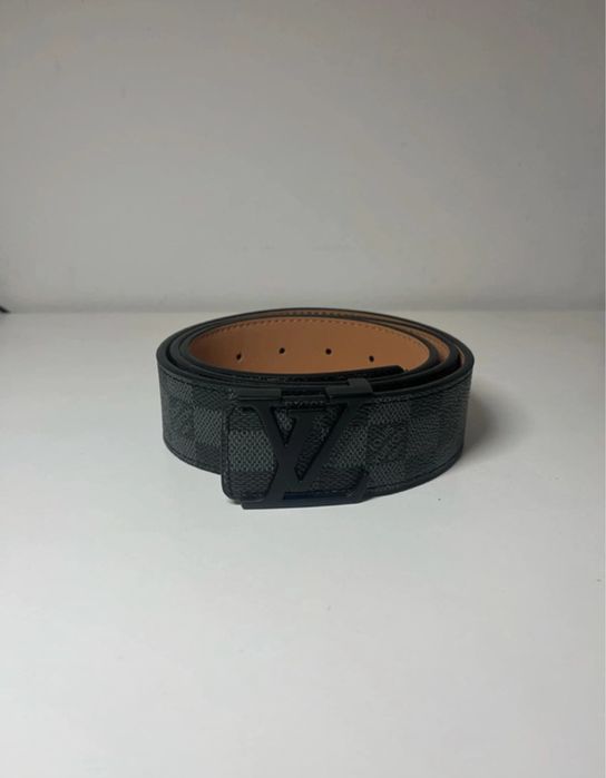 Louis Vuitton belt pasek czarny