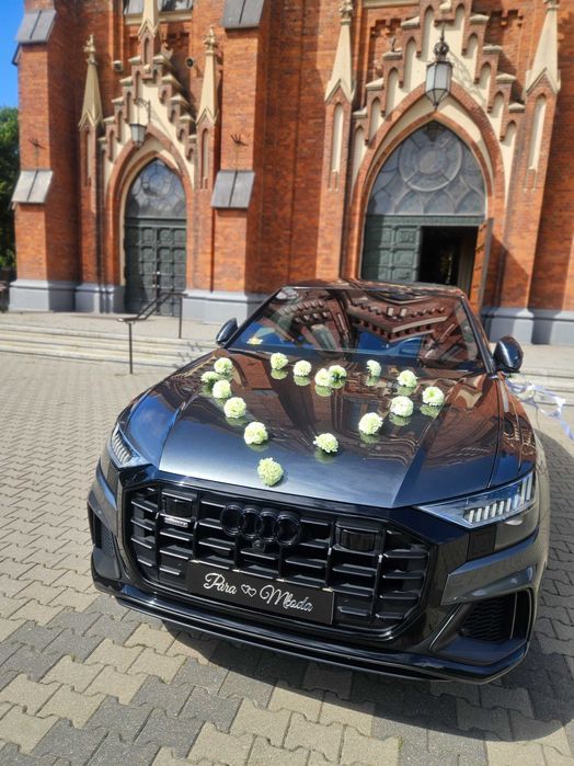 Audi Q8 wynajem Auto do ślubu