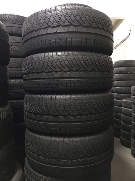 Шины б/у зима 245/45R18 Michelin Pilot Alpin PA4 (Склад резины)