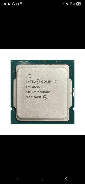 Vendo intel core i7-10700 usado