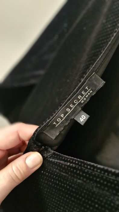 Sukienka TOP SECRET r. 40 mała czarna