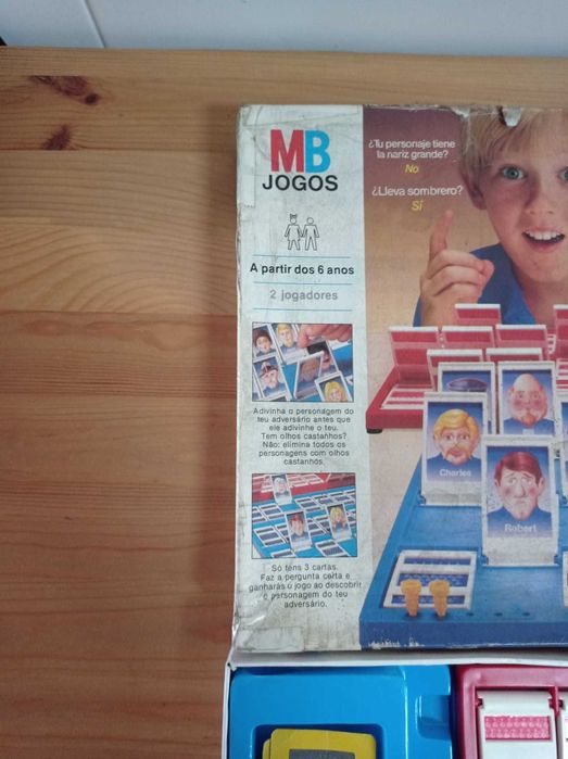 Jogo "Quem é quem" - edição anos 80