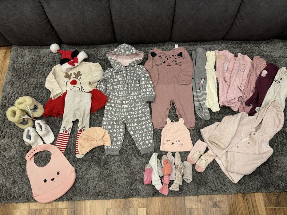 Вещи на девочку 6-9 месяцев