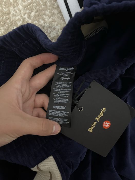Штаны palm angels велюр