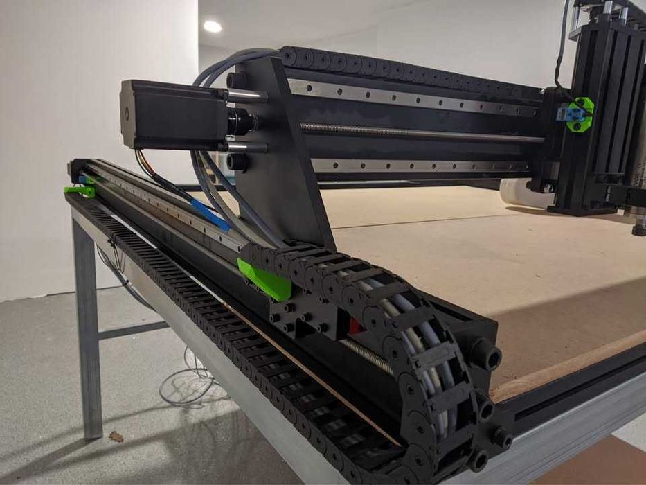 CNC 1500x1500 Guias Lineares 1.5kw