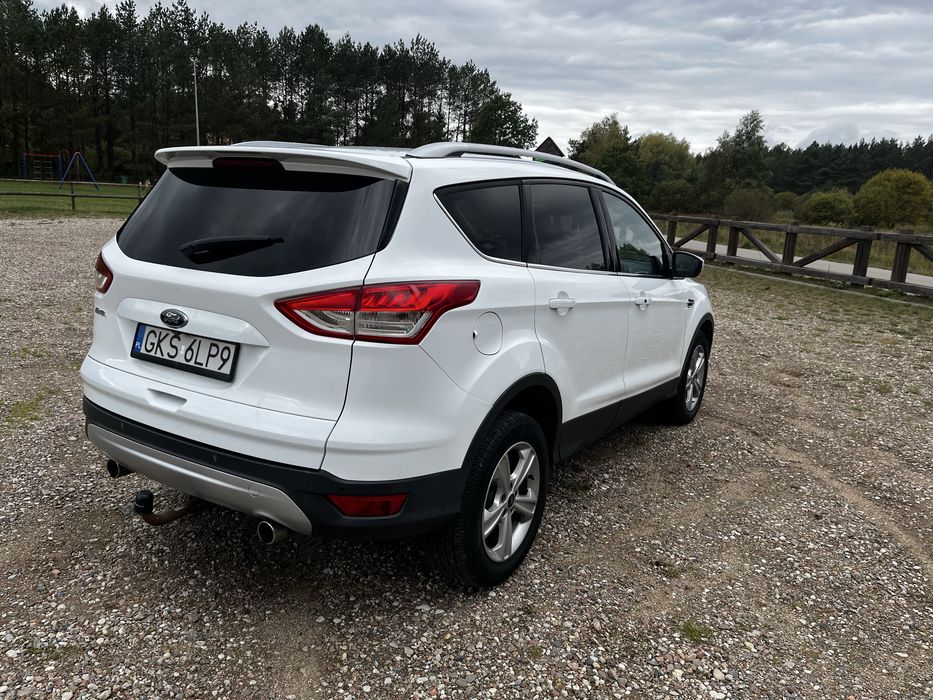 Ford Kuga Titanium 2.0 Tdci 4x4 Panorama , Półskóra , 1 właściciel , Hak, kamera cofania