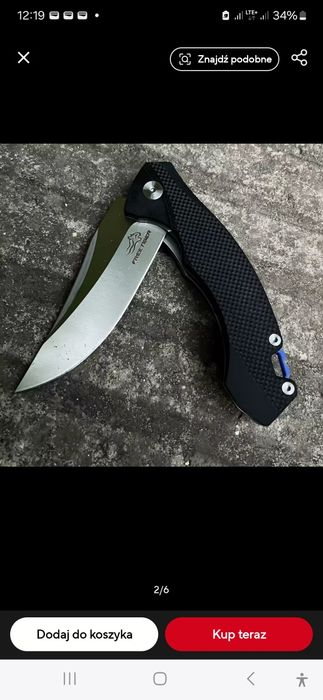 Nóż survival FREETIGER FT711 D2 ostrze G10 uchwyt