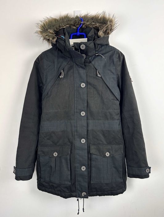 Kurtka O'NEILL parka damska z kapturem futerko ADVENTURE r. M