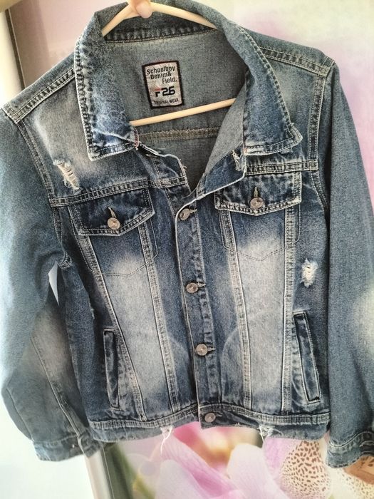 Джинсова курточка на 12-13р