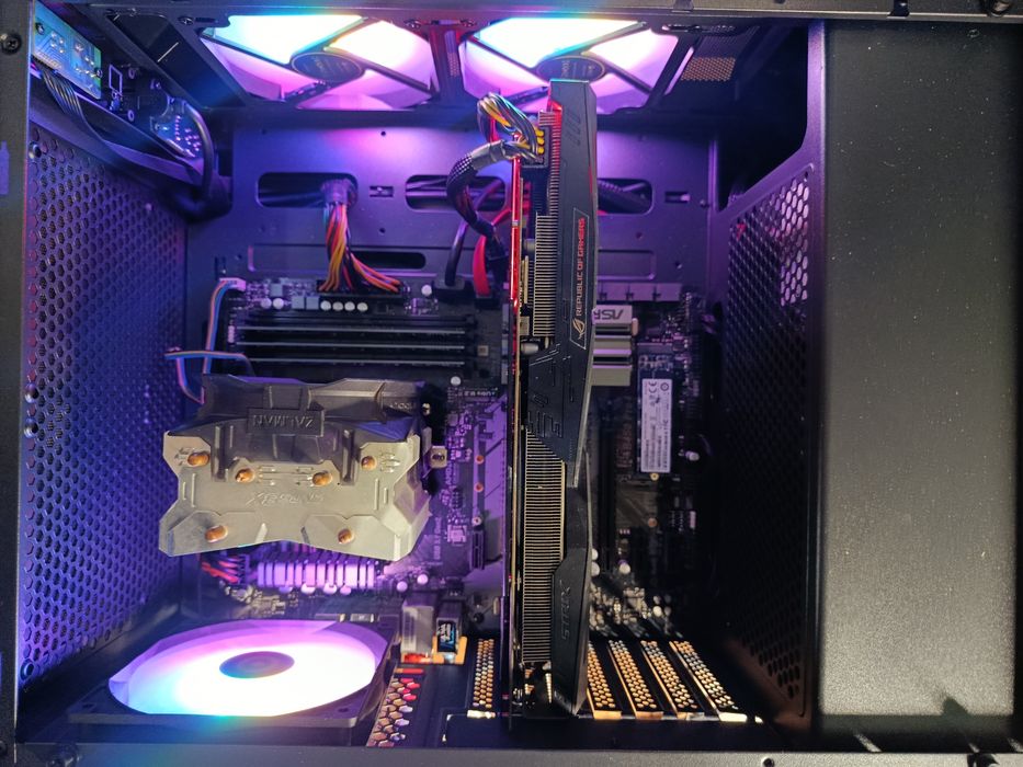 Комп'ютер  Ryzen 7 2700x. . RX 480 (8gb)