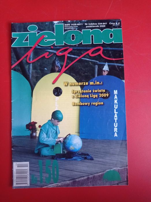 Zielona Liga, nr 150, październik 2009, rys. M. Trzepałka